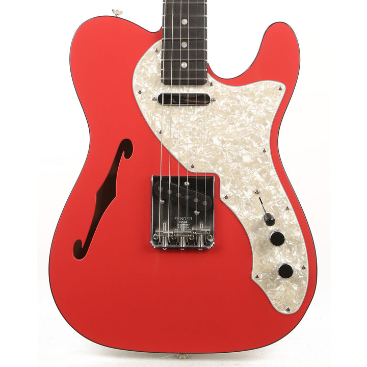 Fender Two-Tone Telecaster Thinline Fiesta Red Ebony Fretboard