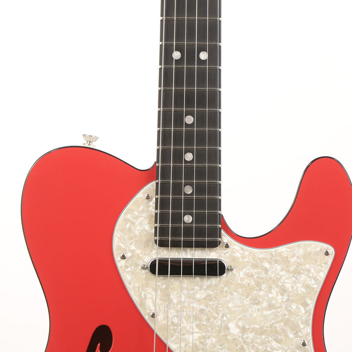 Fender Two-Tone Telecaster Thinline Fiesta Red Ebony Fretboard