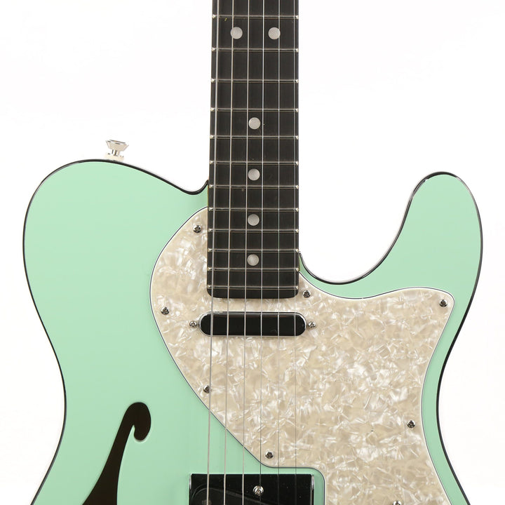 Fender Two-Tone Telecaster Thinline Seafoam Green Ebony Fretboard