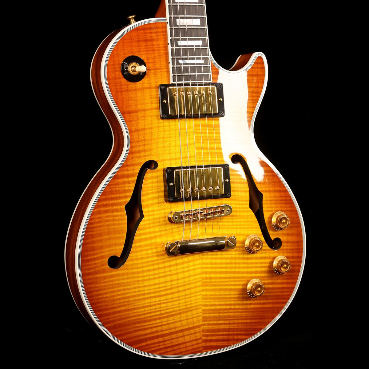 Gibson Custom Shop Les Paul Florentine Honey Burst — 6