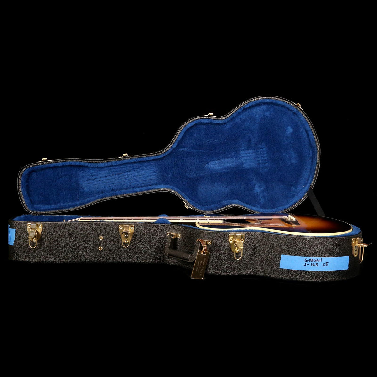 Gibson J-165 EC Rosewood Acoustic-Electric Vintage Sunburst — 8