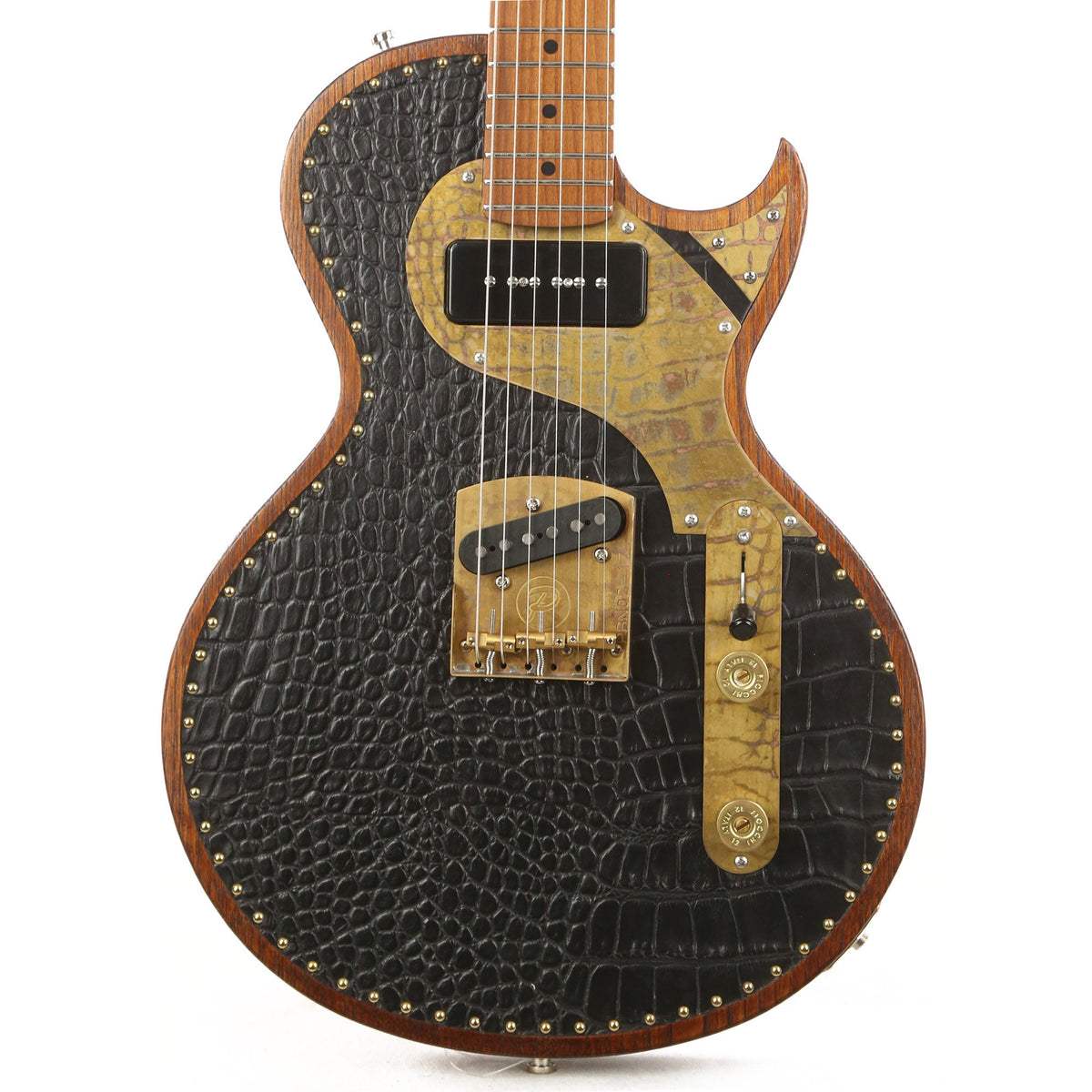 Paoletti Richard Fortus Custom Leather Jr. Signature Guitar — 1
