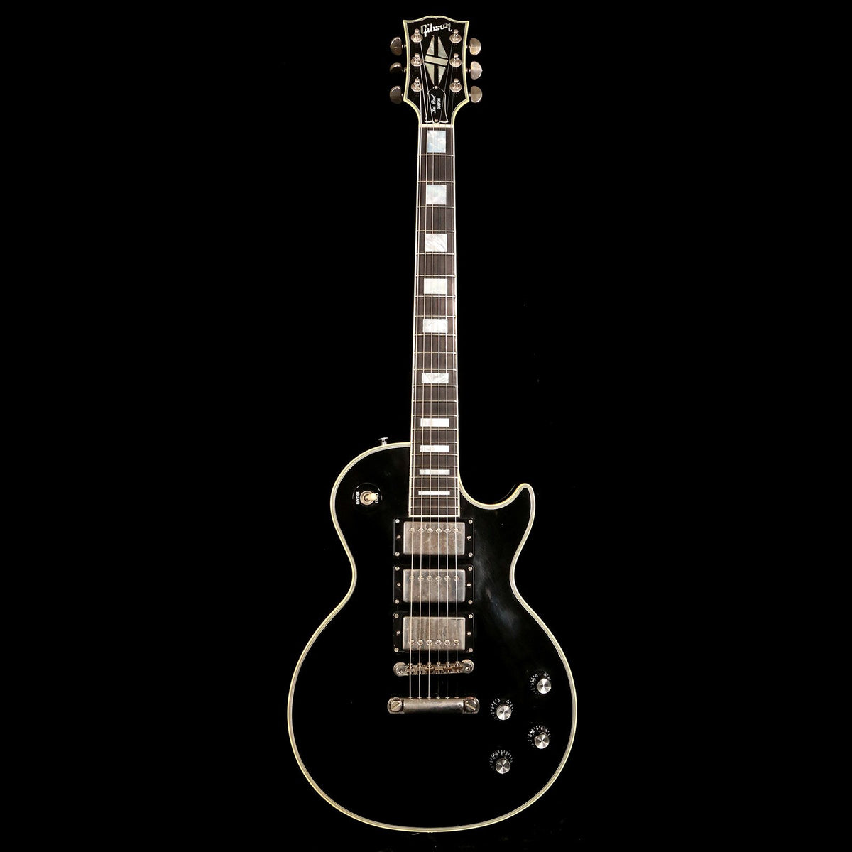 Gibson Custom Shop Les Paul Custom 3-Pickup Ebony 1997 — 2