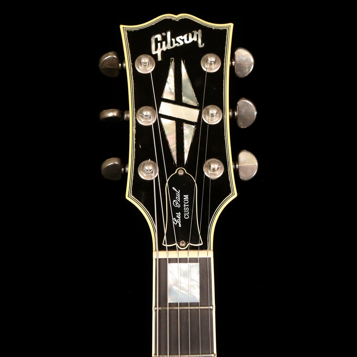 Gibson Custom Shop Les Paul Custom 3-Pickup Ebony 1997 — 4