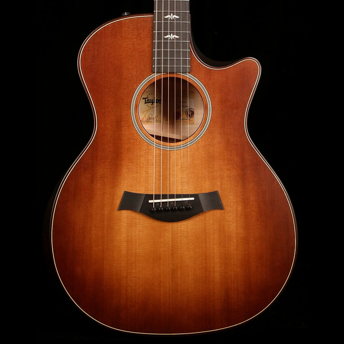 Taylor 614ce Builder's Edition Grand Auditorium Wild Honey Burst 2019 — 1