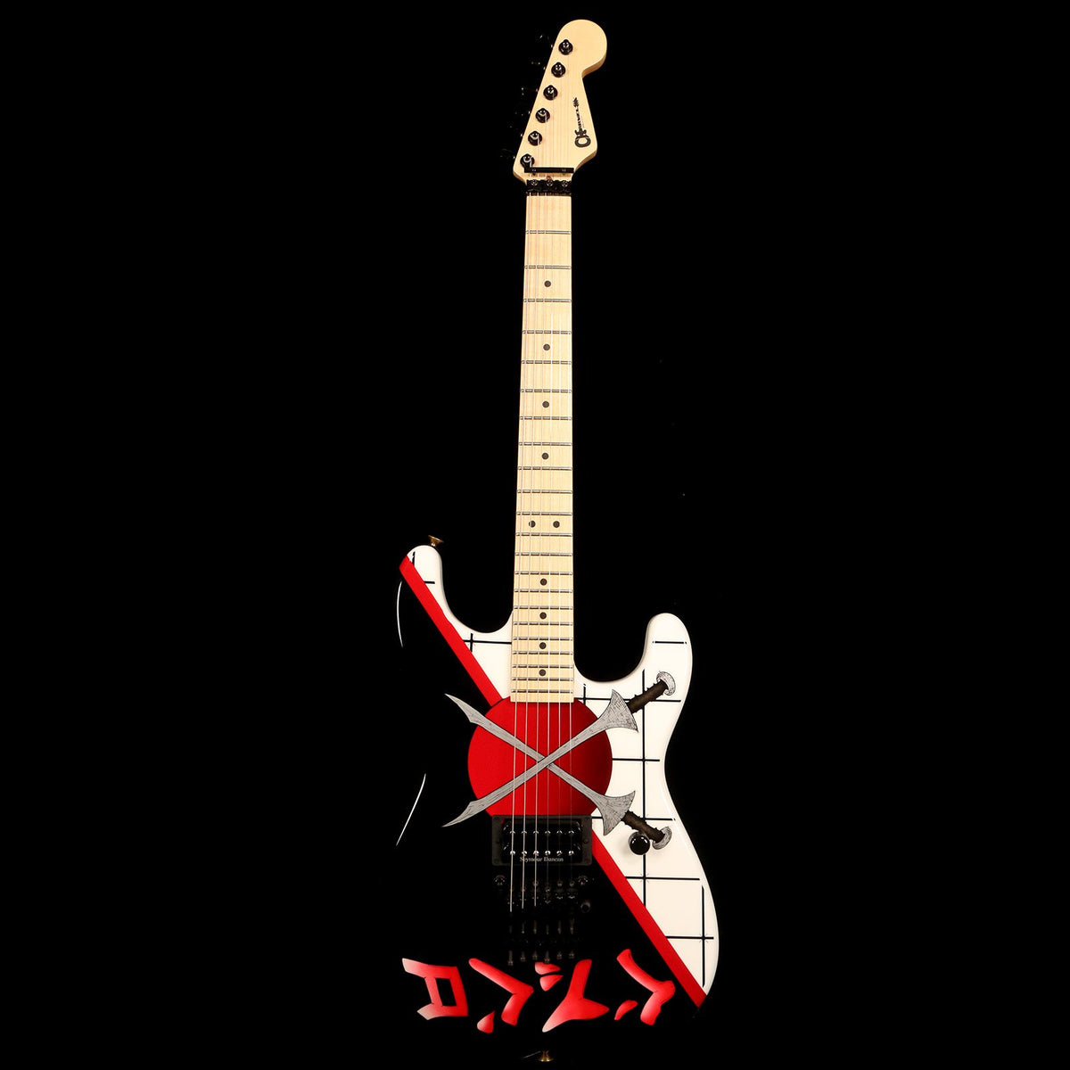 Charvel Custom Shop Warren DeMartini San Dimas Crossed Swords 2008 — 2