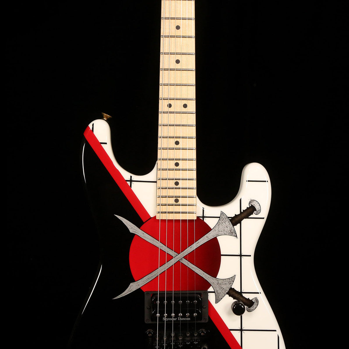 Charvel Custom Shop Warren DeMartini San Dimas Crossed Swords 2008 — 7