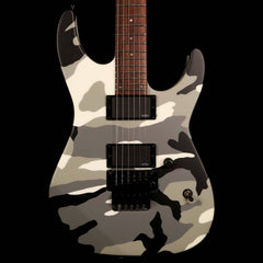 ESP E-II M-II Neck-Thru Urban Camo | The Music Zoo