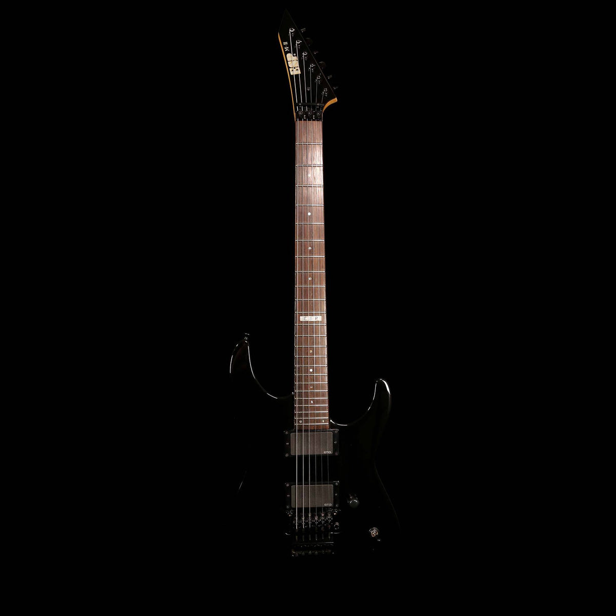 ESP M-II Neck-Thru Black — 2