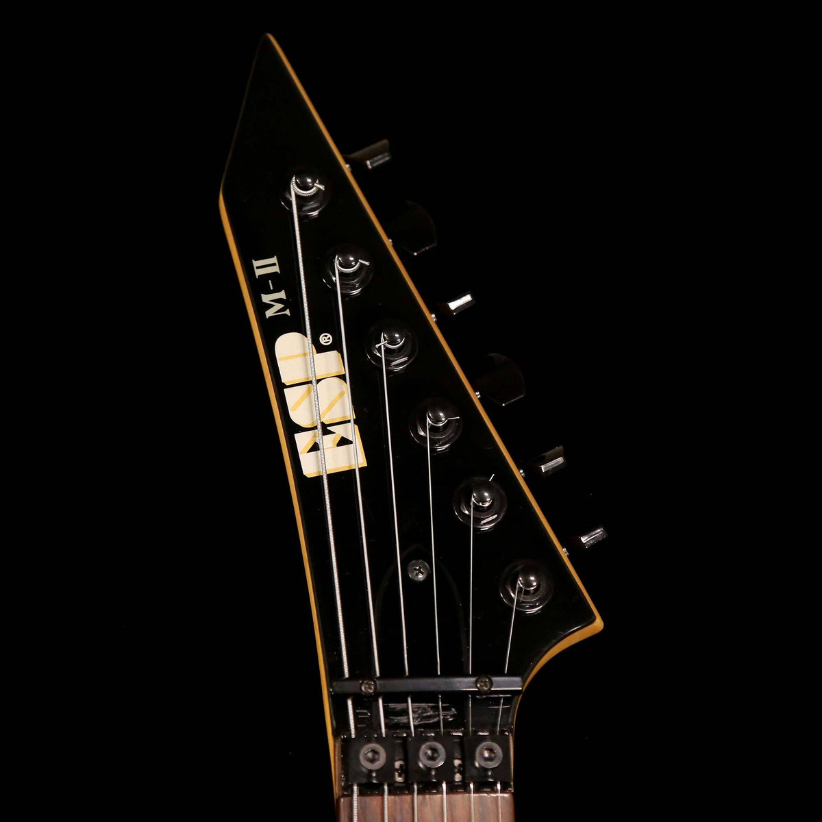 ESP M-II Neck-Thru Black — 4