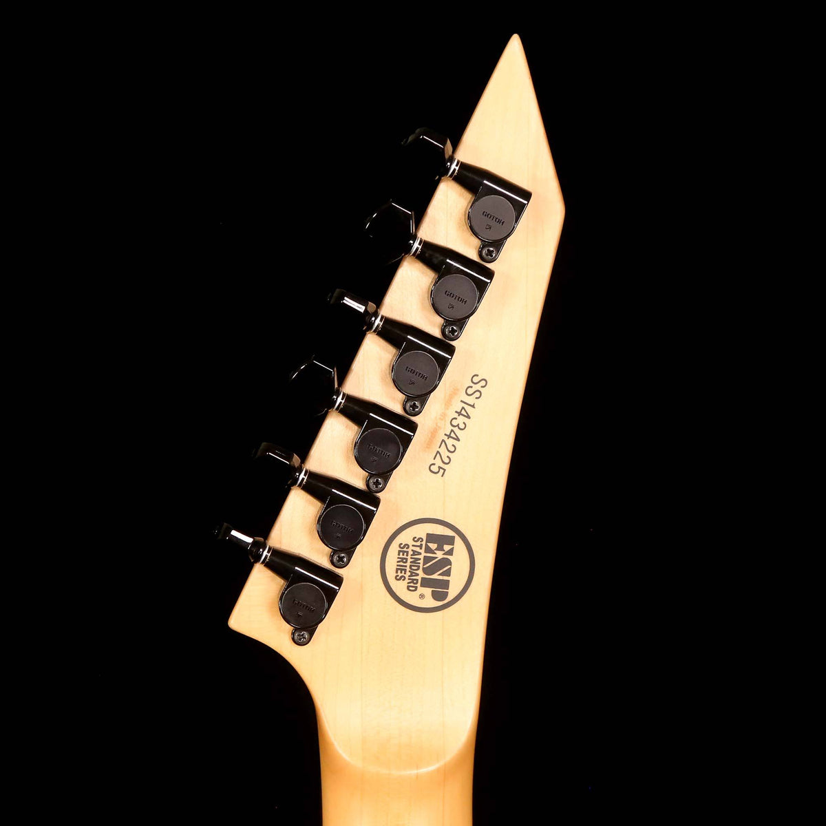 ESP M-II Neck-Thru Black — 5