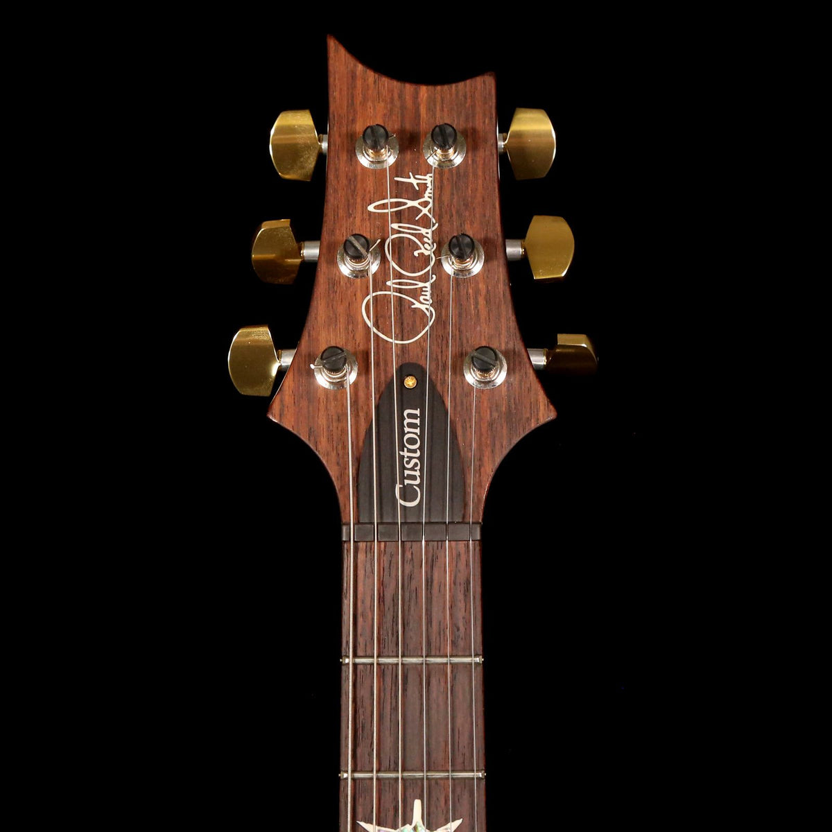 PRS Custom 24 10-Top Fire Red Burst 2017 — 4