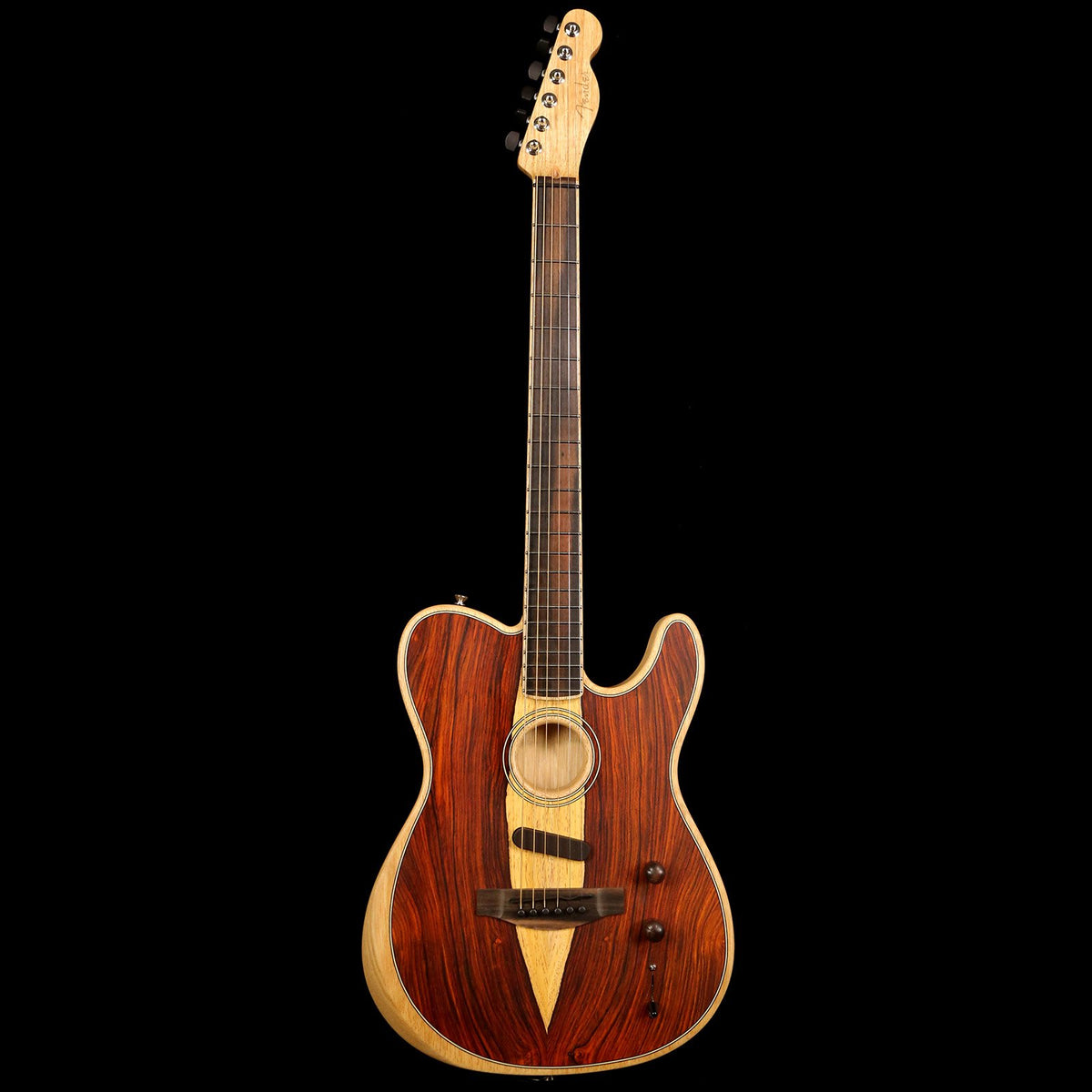 Fender Limited Exotic American Acoustasonic Telecaster Cocobolo — 2