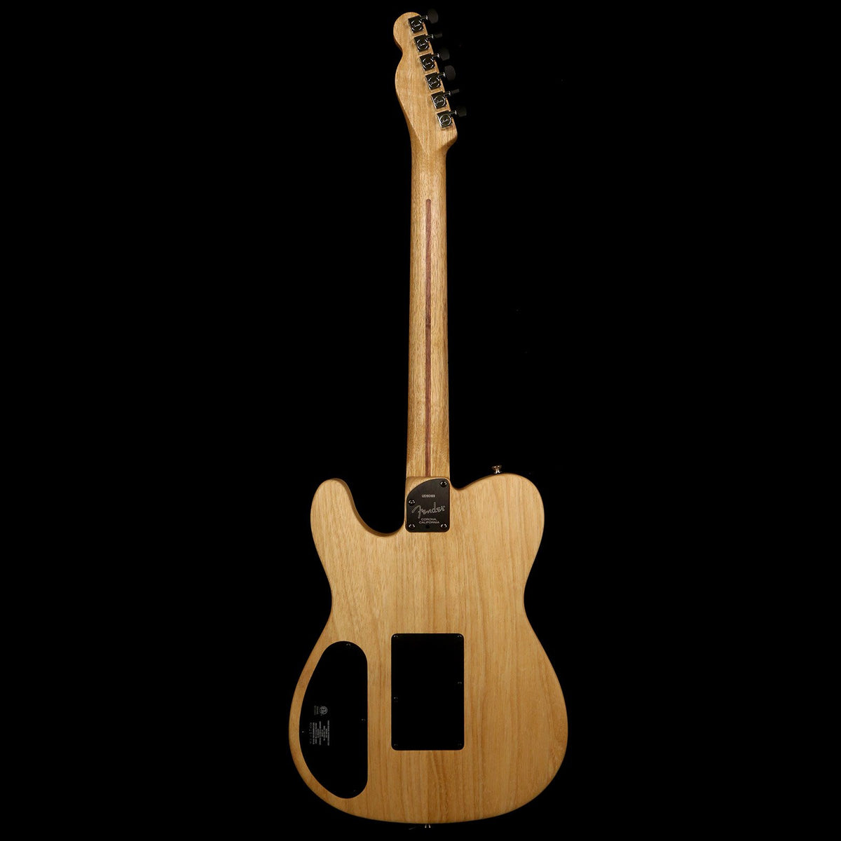 Fender Limited Exotic American Acoustasonic Telecaster Cocobolo — 3