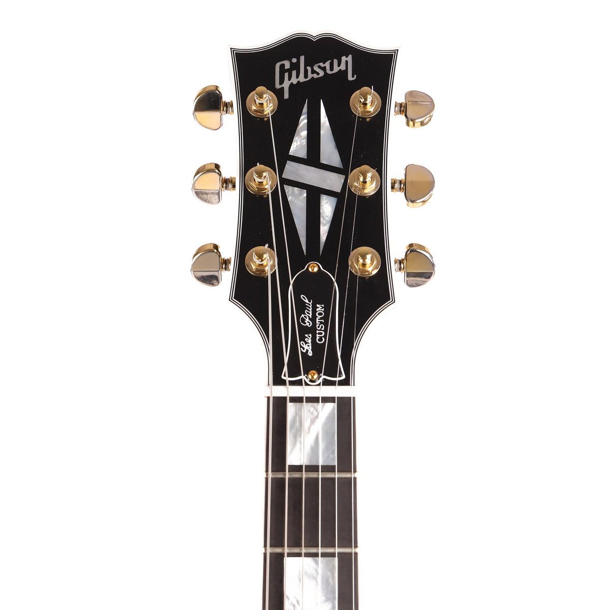 Gibson Custom Shop Les Paul Custom Made 2 Measure Cream Plastics and Gold Hardware — 4