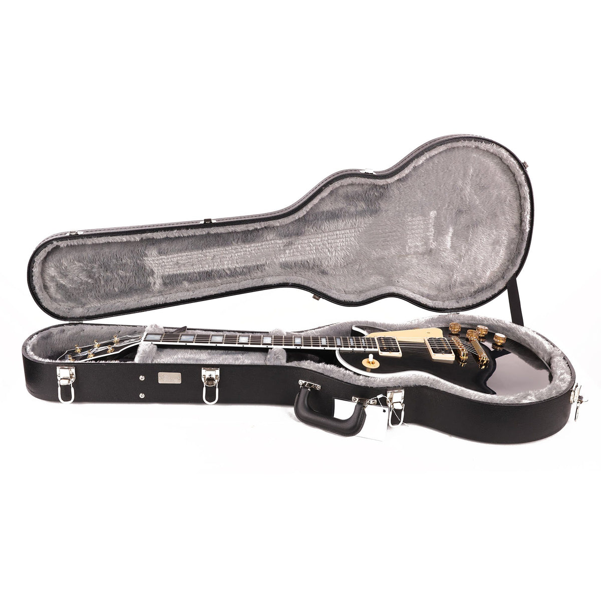 Gibson Custom Shop Les Paul Custom Made 2 Measure Cream Plastics and Gold Hardware — 8