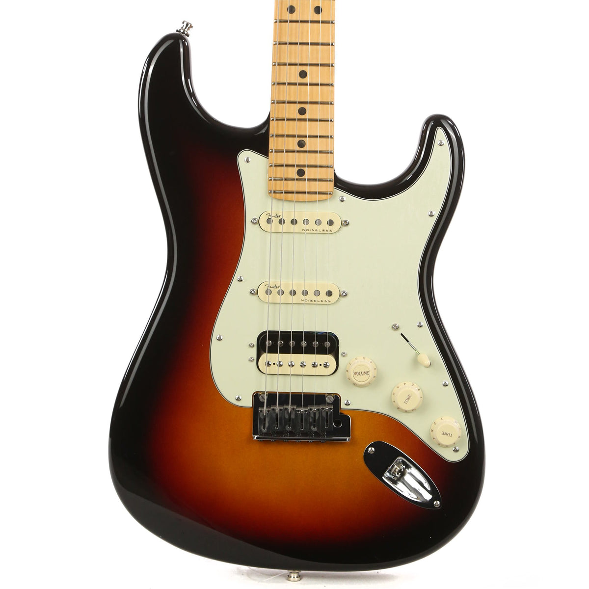 Fender American Ultra Stratocaster HSS Maple Fretboard Ultraburst Used — 1