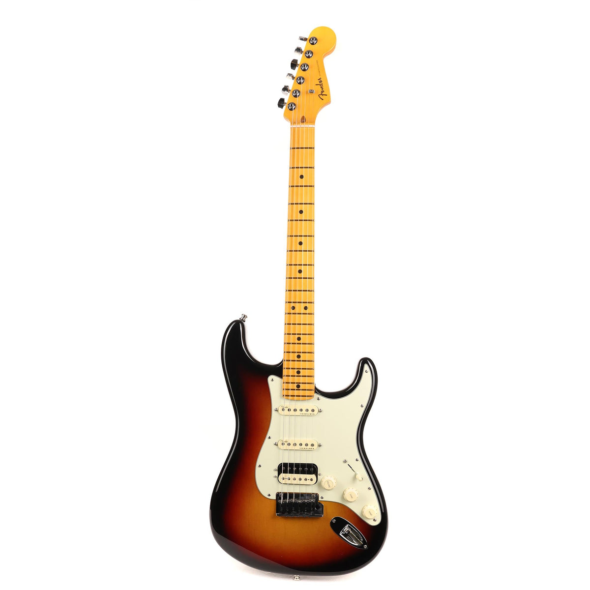 Fender American Ultra Stratocaster HSS Maple Fretboard Ultraburst — 2