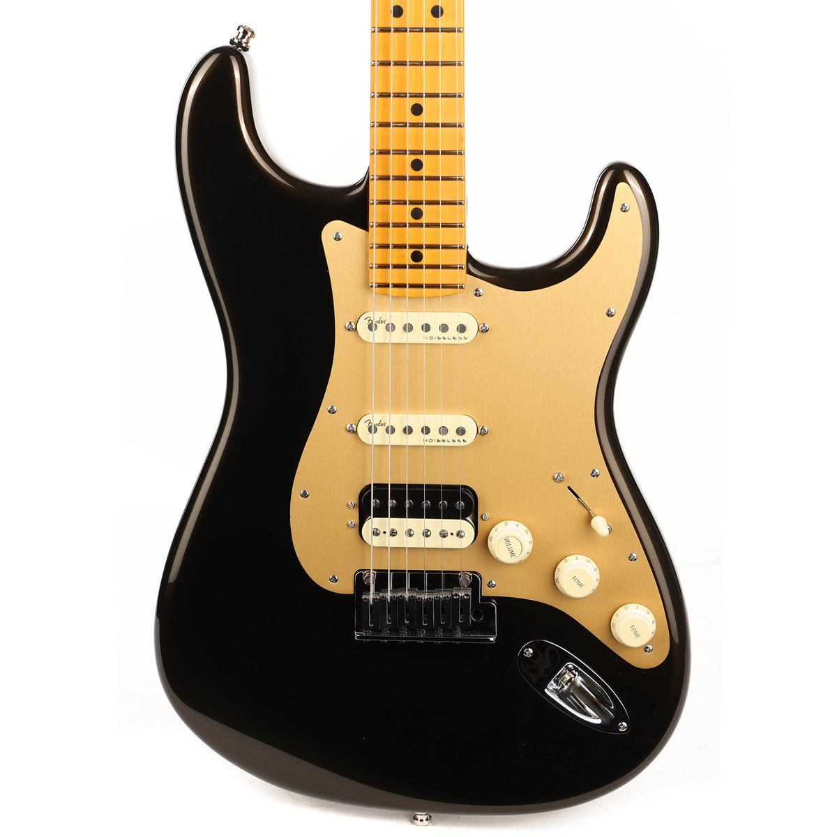 Fender American Ultra Stratocaster HSS Texas Tea — 1