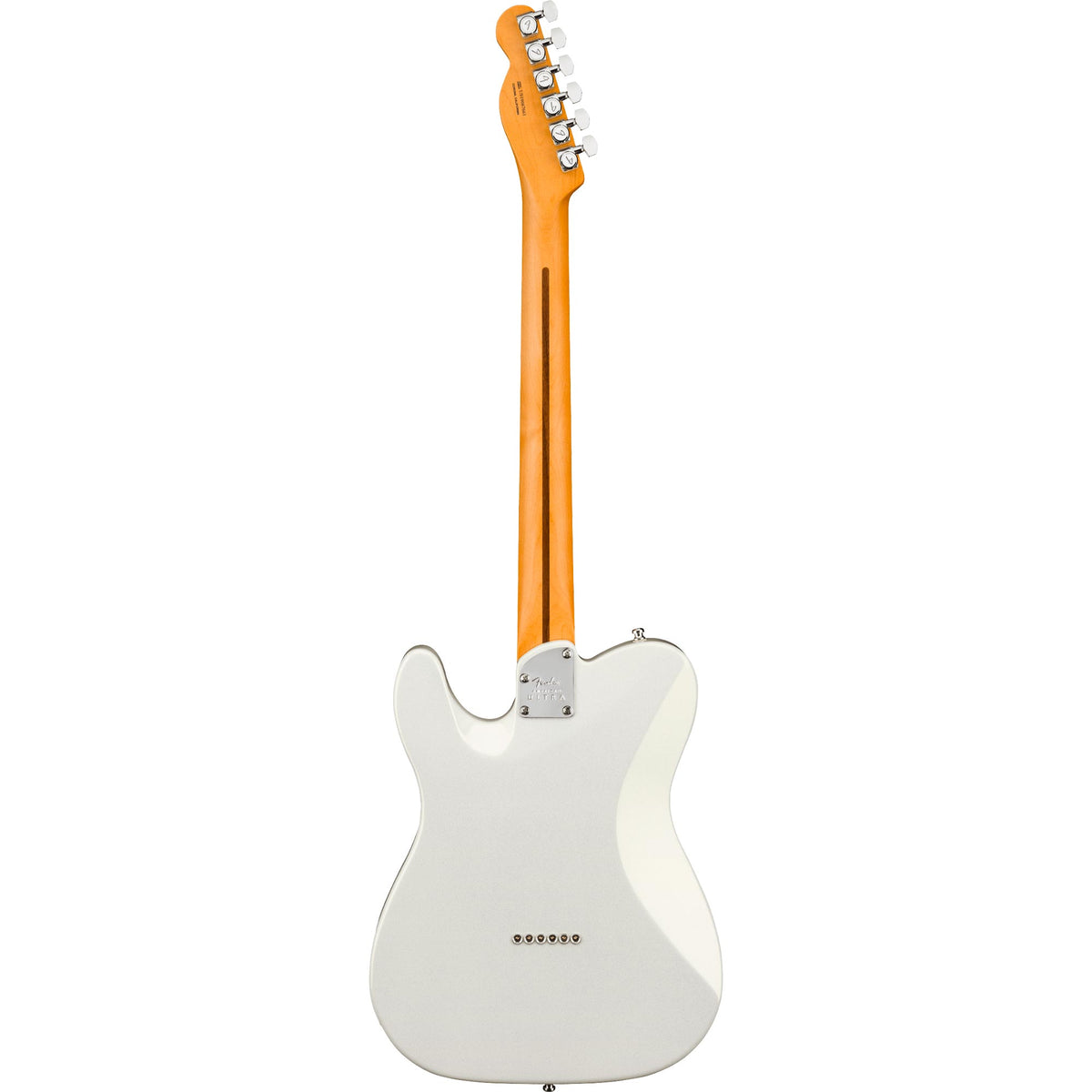 Fender American Ultra Telecaster Rosewood Fretboard Arctic Pearl — 3