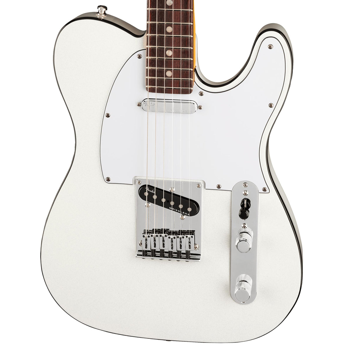 Fender American Ultra Telecaster Rosewood Fretboard Arctic Pearl — 6