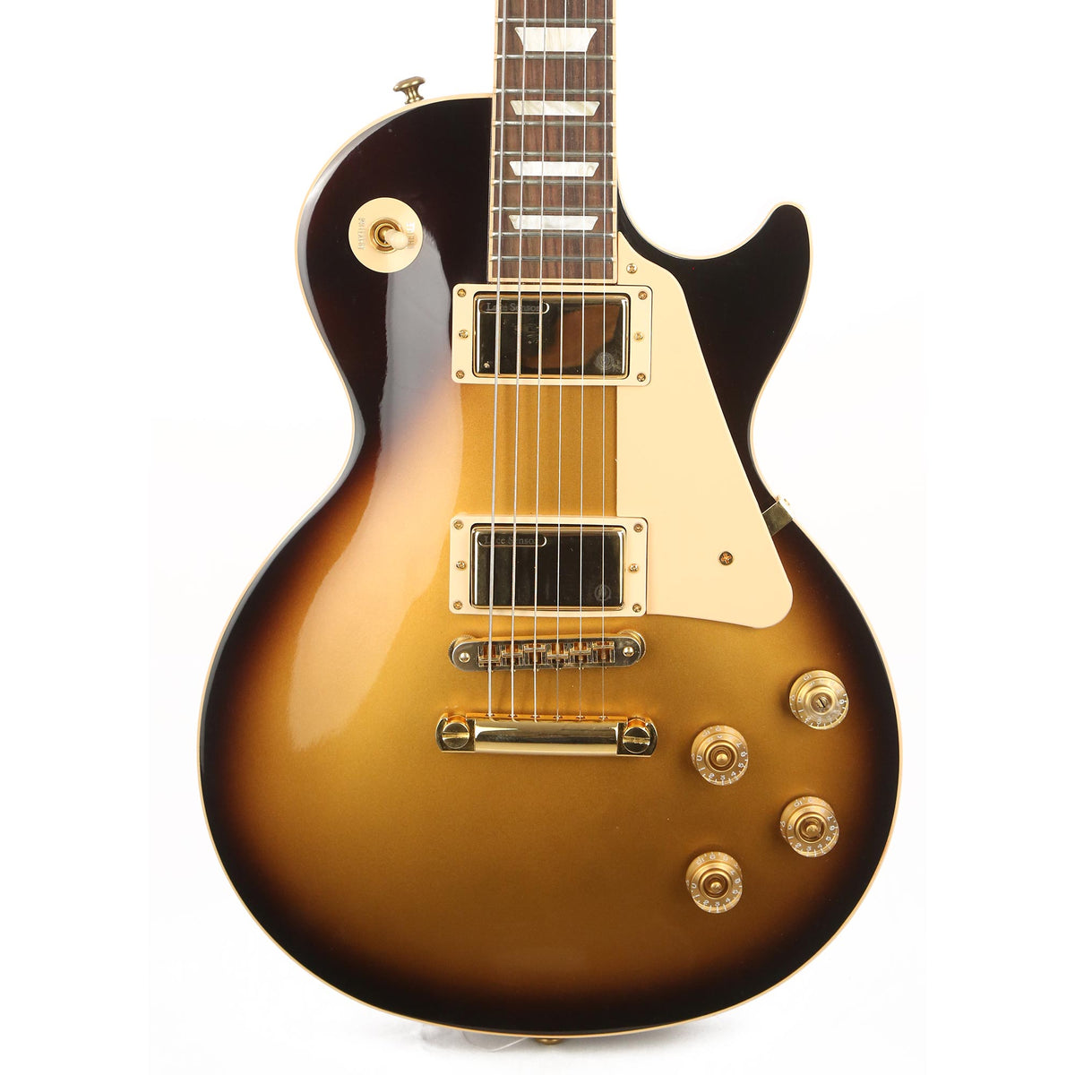 Gibson Bill Kelliher Signature Halcyon Les Paul Gold with Black Burst 2014 — 1