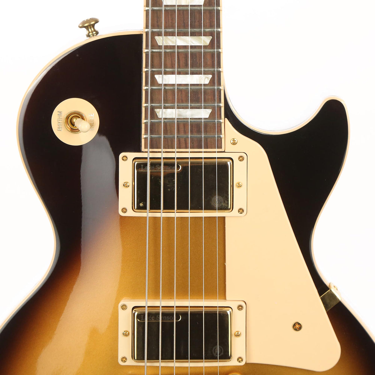 Gibson Bill Kelliher Signature Halcyon Les Paul Gold with Black Burst 2014 — 6