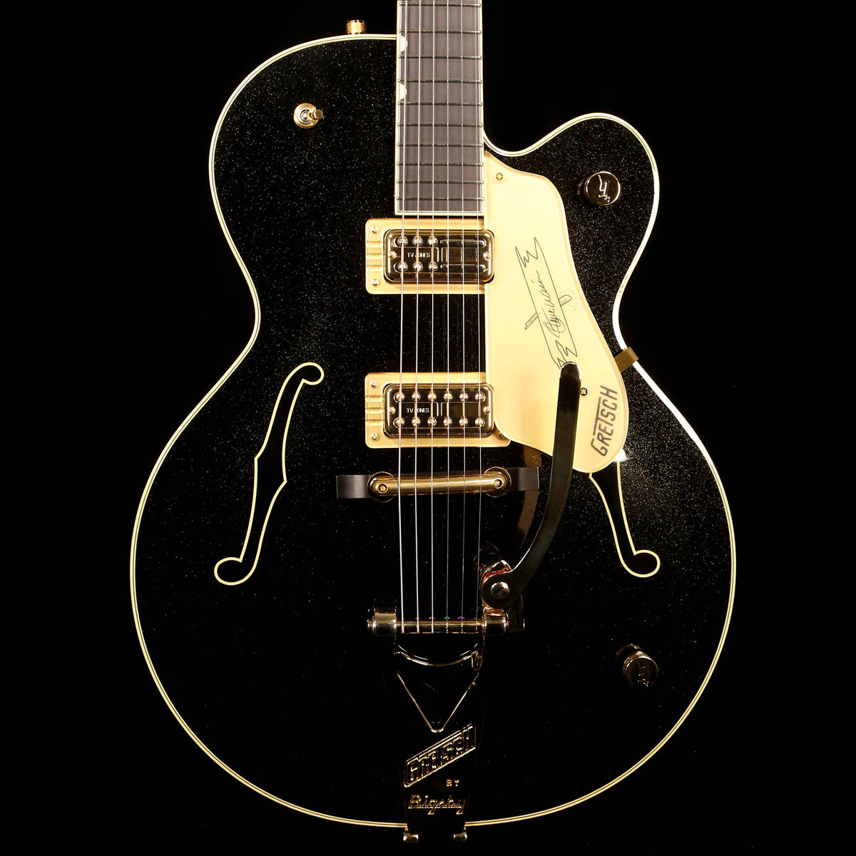 Gretsch G6120T-SW Steve Wariner Signature Nashville Gentleman Magic Black — 1