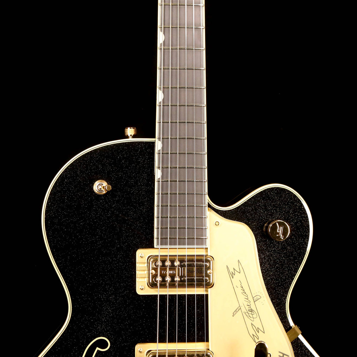 Gretsch G6120T-SW Steve Wariner Signature Nashville Gentleman Magic Black — 7