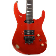 Jackson Custom Shop SL2V Nitro Aged Candy Tangerine Music Zoo Exclusive