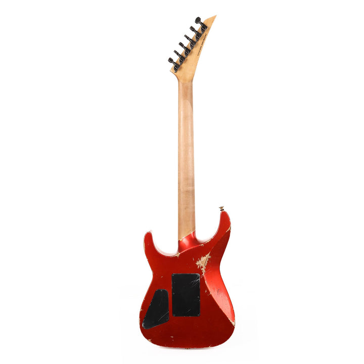 Jackson Custom Shop SL2V Nitro Aged Candy Tangerine Music Zoo Exclusive