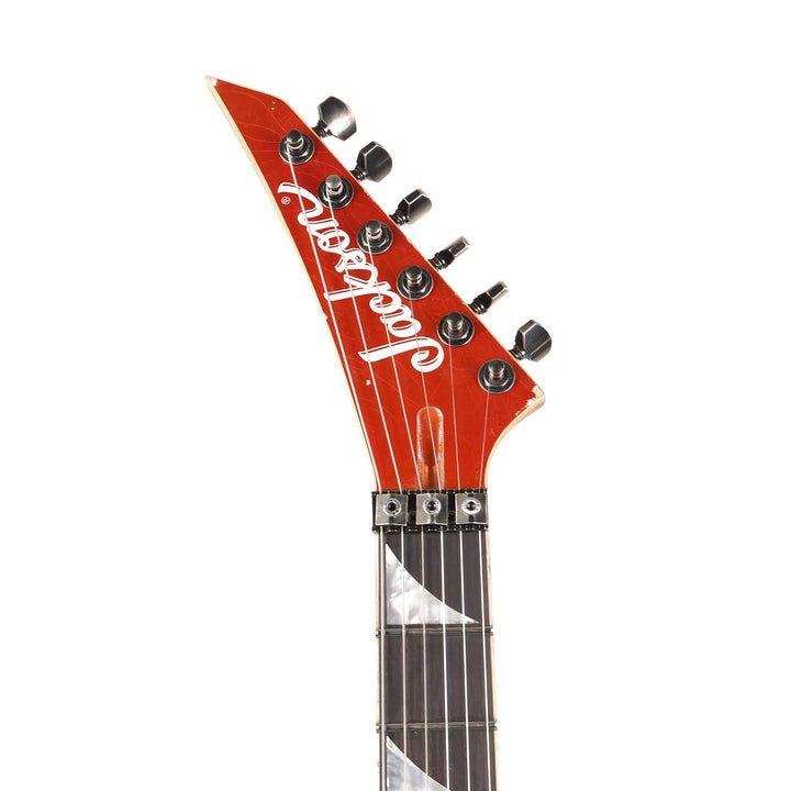 Jackson Custom Shop SL2V Nitro Aged Candy Tangerine Music Zoo Exclusive