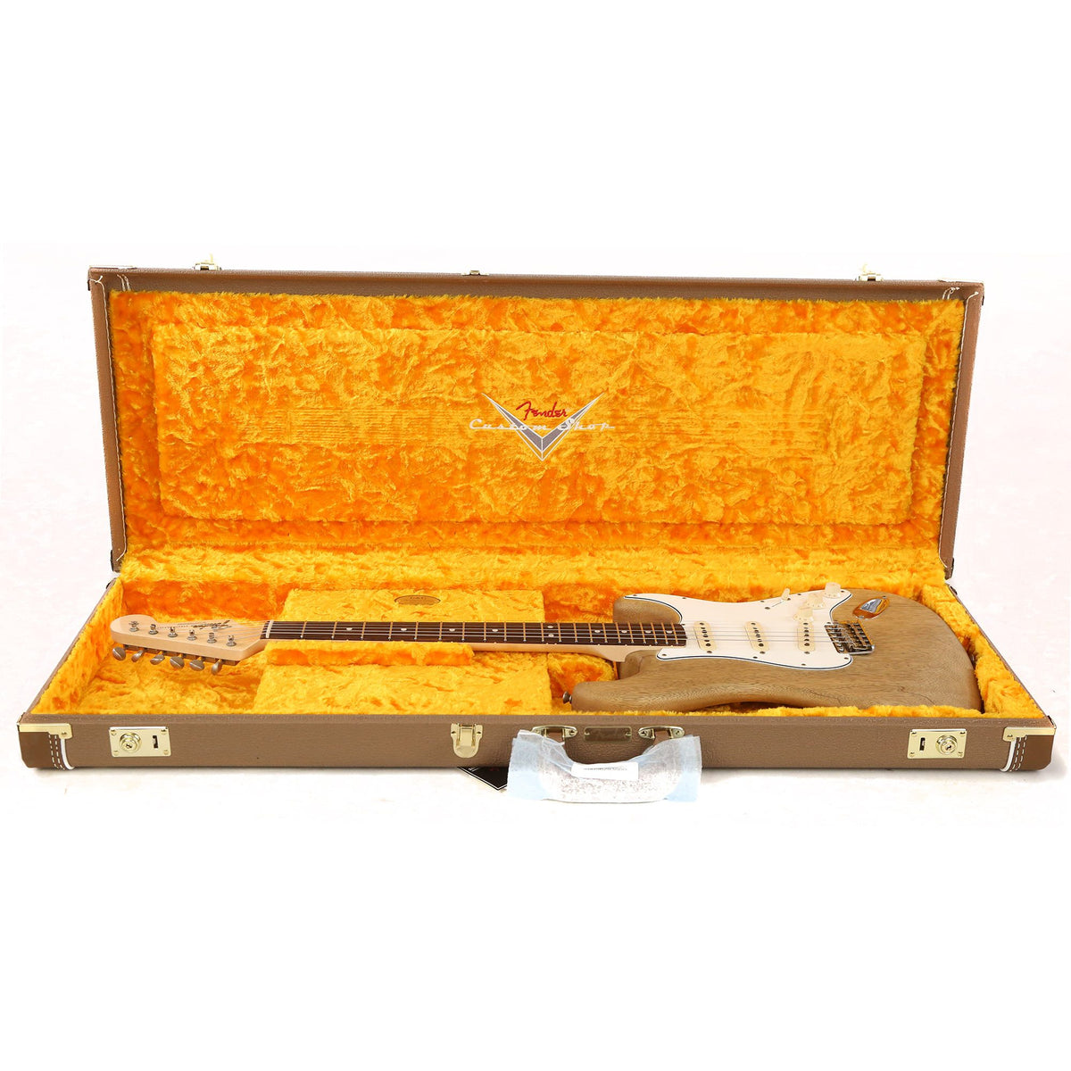 Fender Custom Shop 1963 Stratocaster Reissue Korina Body Natural Oil 2021 — 9