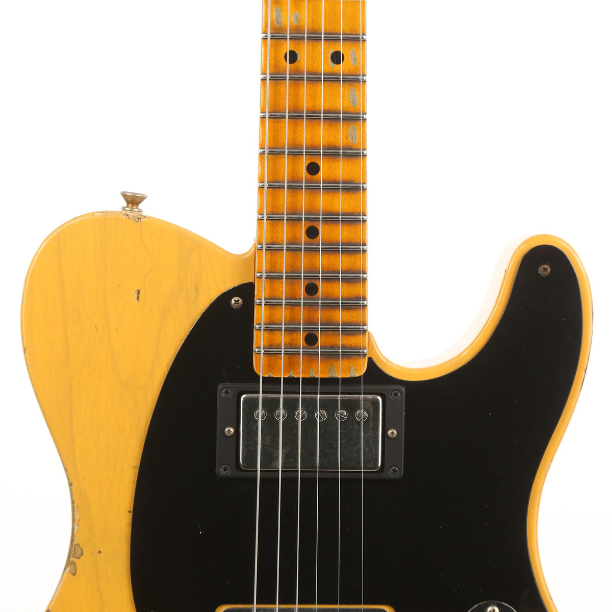 Fender Custom Shop '50s Vibra Tele Heavy Relic Aged Butterscotch Blonde Limited Edition — 7