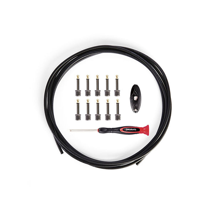 D'Addario DIY Solderless Cable Kit with Mini Plugs PW-MGPKIT-10