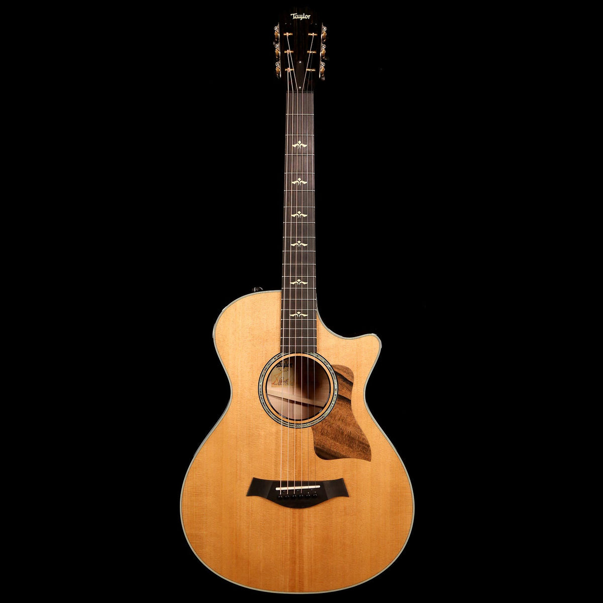 Taylor 612ce 12 Fret Grand Concert Acoustic-Electric Brown Sugar Stain — 2