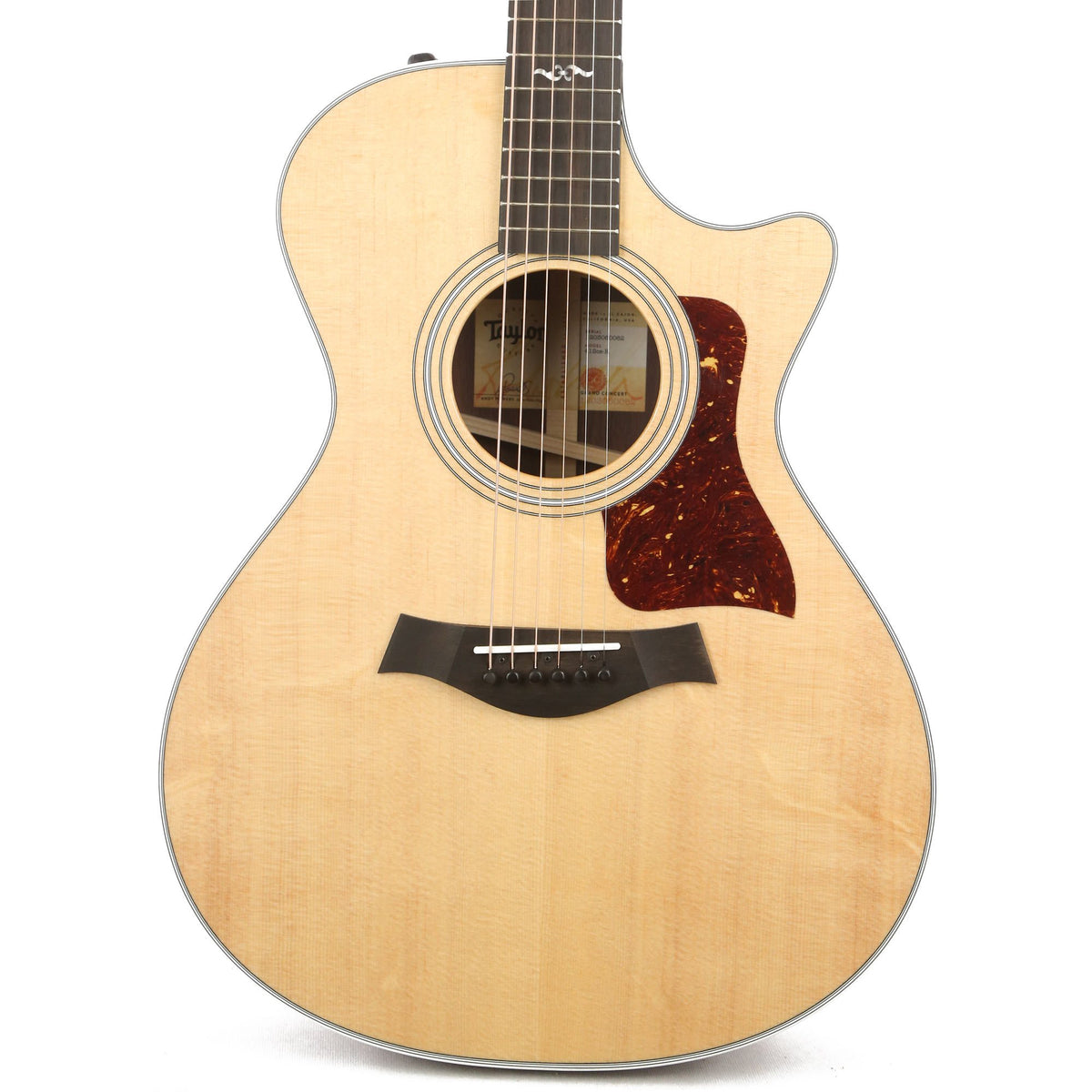 Taylor 412ce-R Grand Concert Acoustic-Electric Natural Used — 1