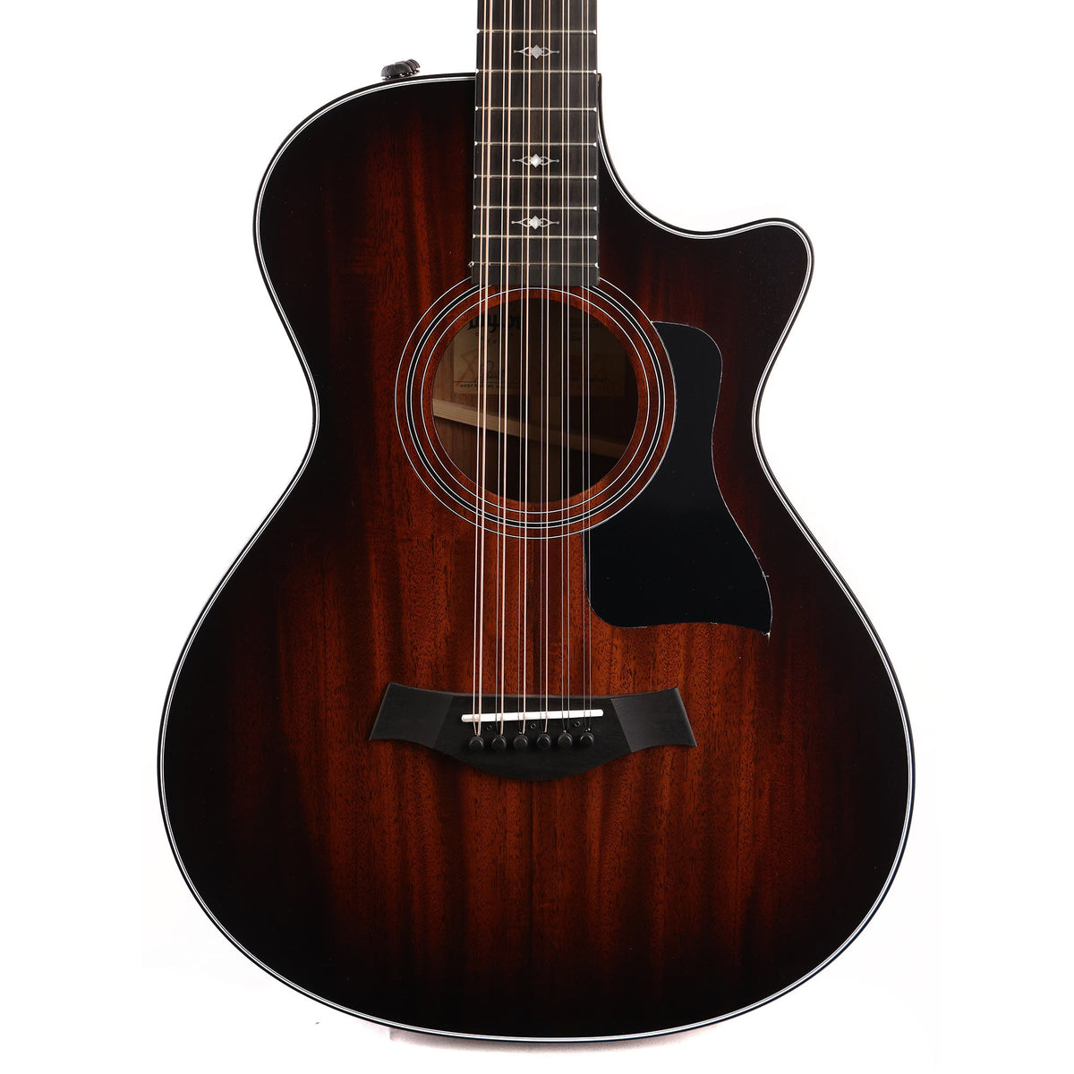Taylor 362ce 12-Fret V-Class Grand Concert Acoustic-Electric Shaded Edgeburst 2022 — 1