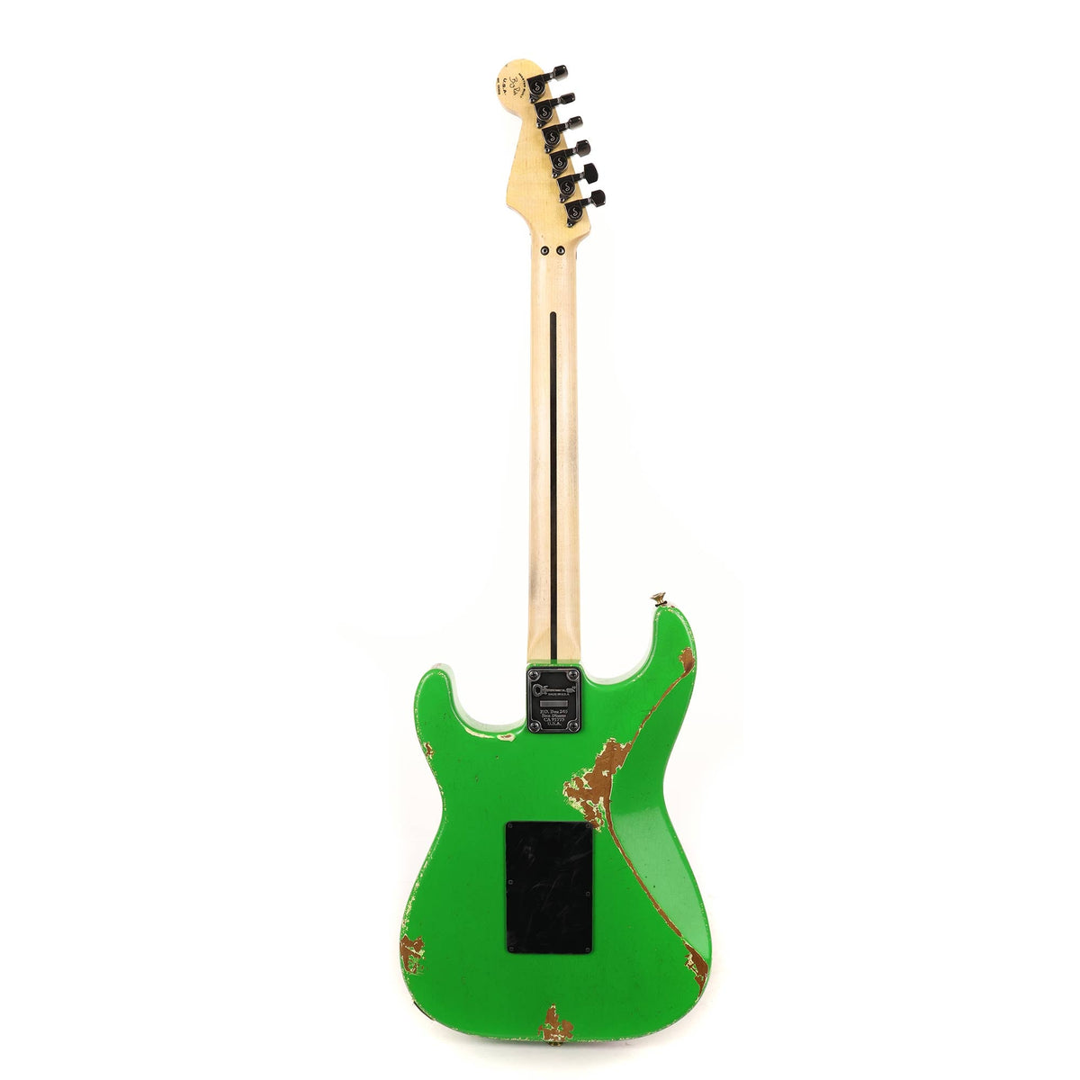 Charvel Custom Shop So Cal HSH Nitro Aged Slime Green Masterbuilt Big Rob — 3