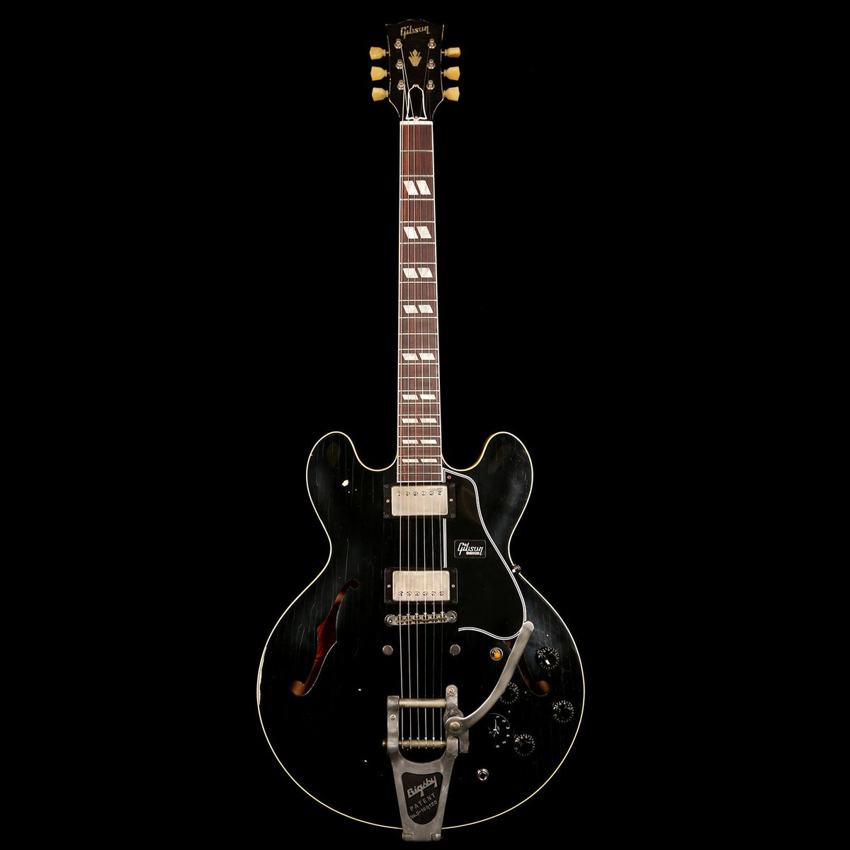 Gibson Custom Shop ES-345 Made 2 Measure Heavy Aged Ebony — 2