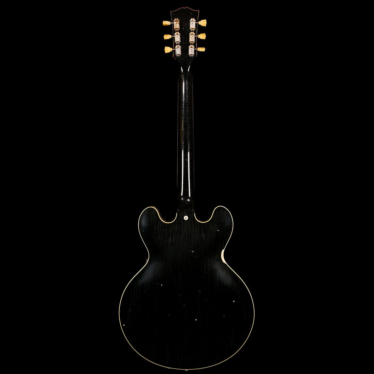 Gibson Custom Shop ES-345 Made 2 Measure Heavy Aged Ebony — 3
