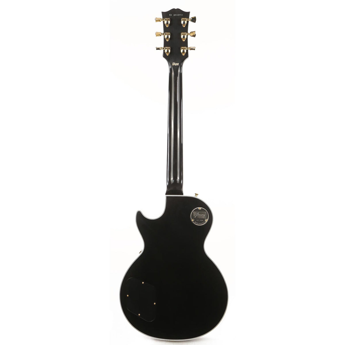 Gibson Custom Shop Les Paul Custom VOS Ebony with Gold Hardware — 3