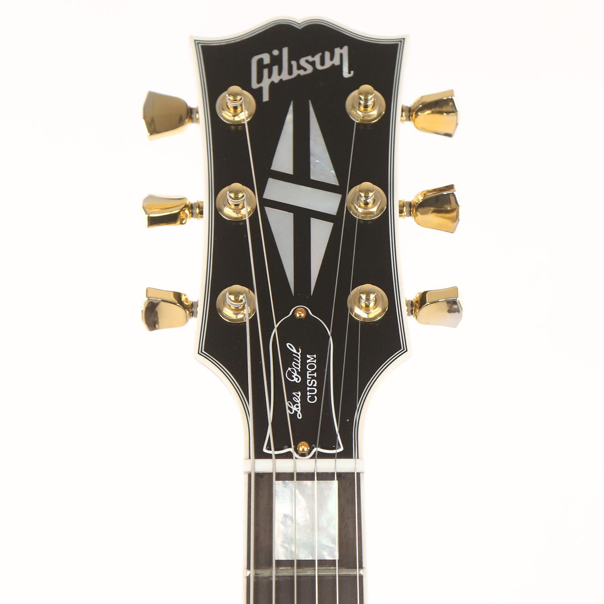 Gibson Custom Shop Les Paul Custom VOS Ebony with Gold Hardware — 4