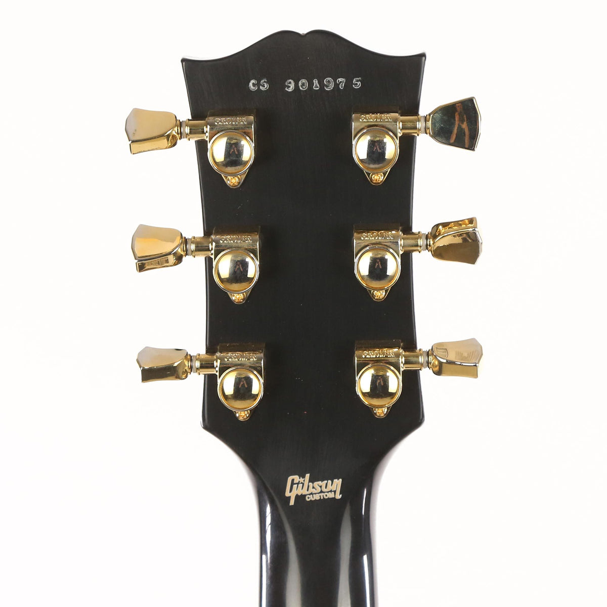 Gibson Custom Shop Les Paul Custom VOS Ebony with Gold Hardware — 5