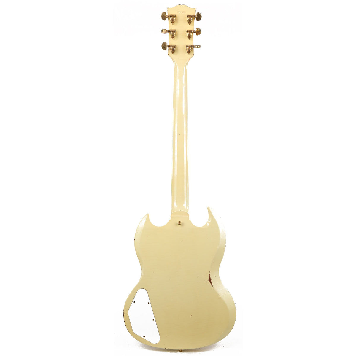 Gibson Custom Shop SG Custom Made 2 Measure Heavy Aged Classic White — 3