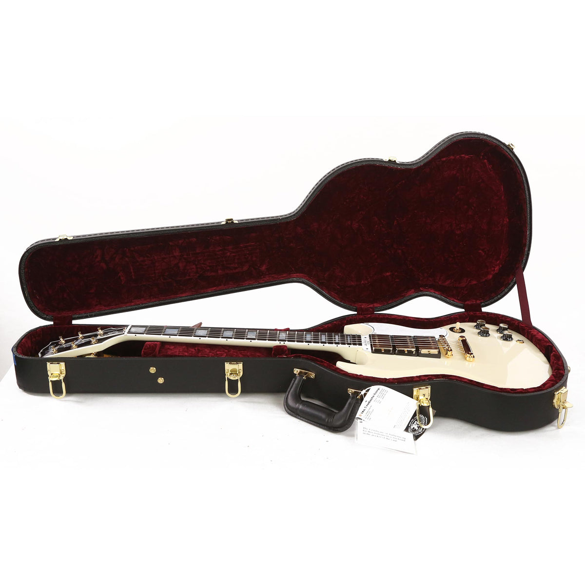 Gibson Custom Shop SG Custom Made 2 Measure Lightly Aged Classic White — 8