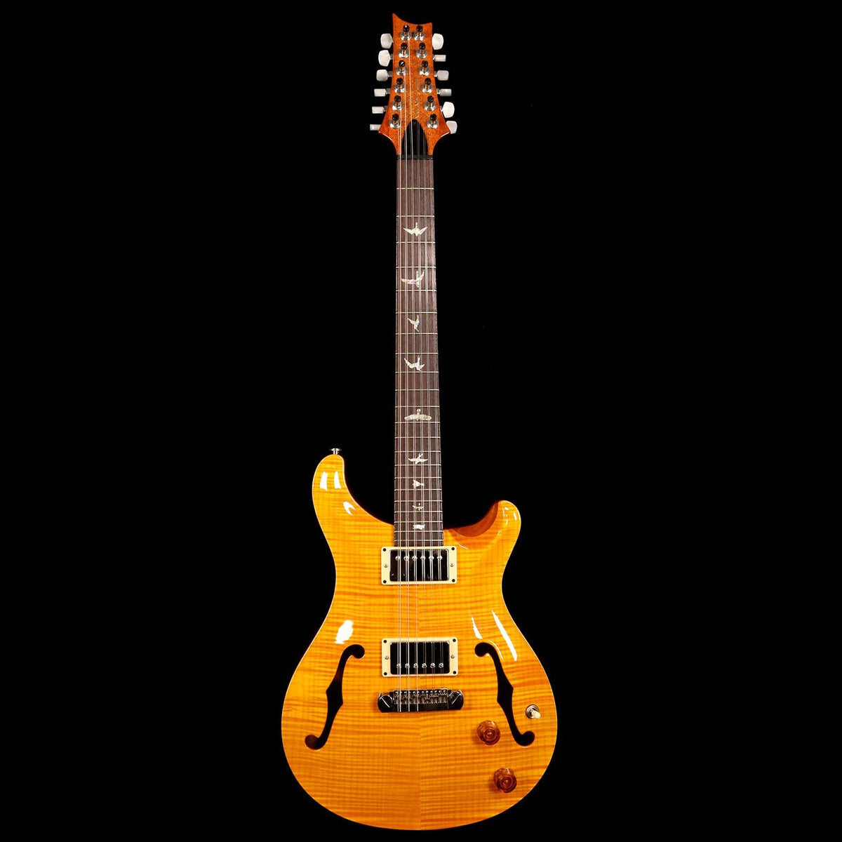 PRS Hollowbody 12 10-Top Santana Yellow 2010 — 2