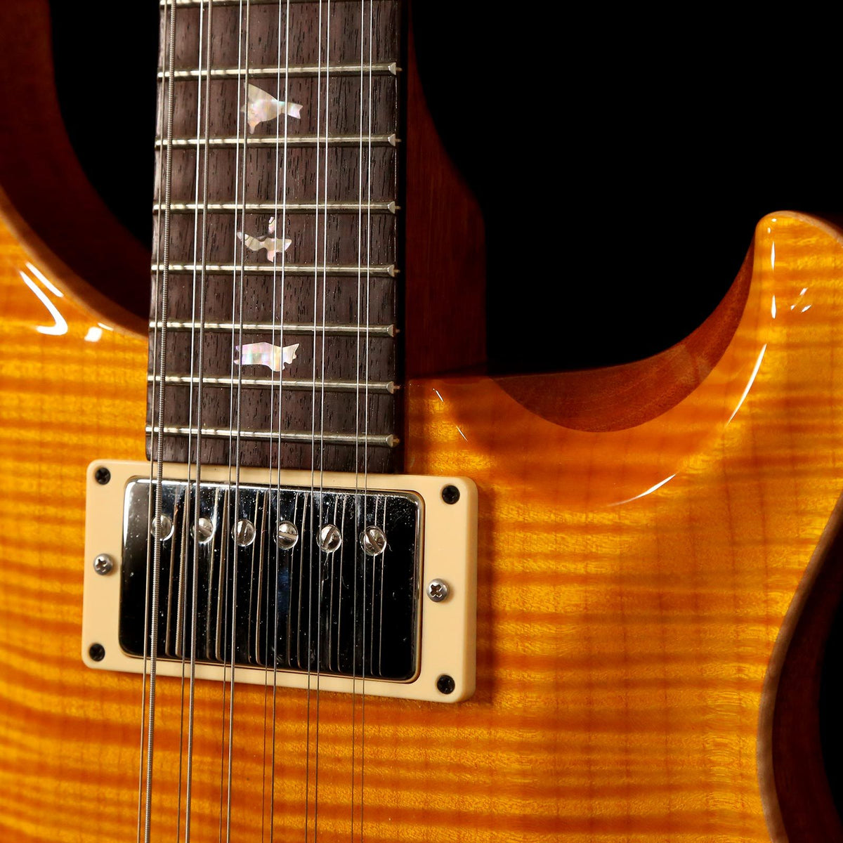 PRS Hollowbody 12 10-Top Santana Yellow 2010 — 6
