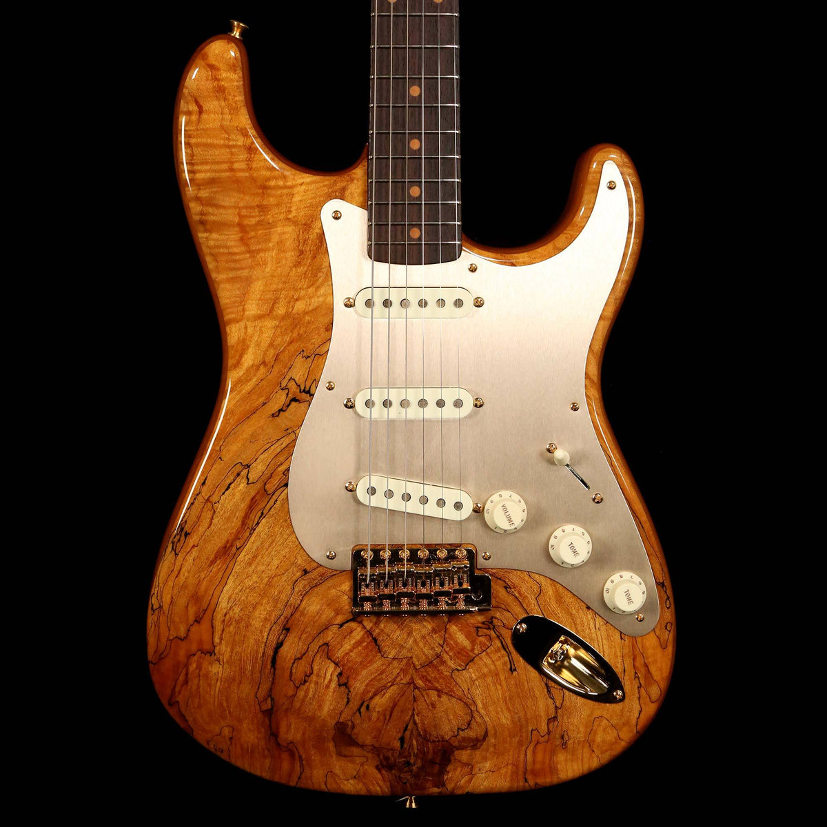 Fender Custom Shop Willcutt Artisan Stratocaster Aged Natural Spalted Maple — 1