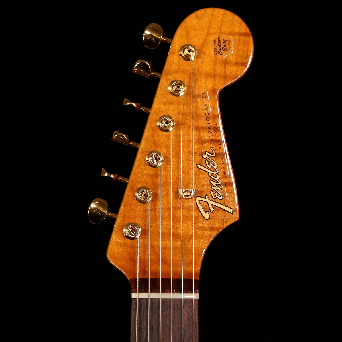 Fender Custom Shop Willcutt Artisan Stratocaster Aged Natural Spalted Maple — 4